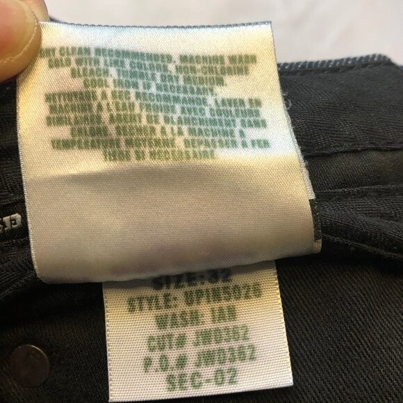 Joe's Jeans Dark Wash Ian Bootcut Jeans Size 32 Pockets Boot Cut Dark Blue Black - Picture 8 of 12